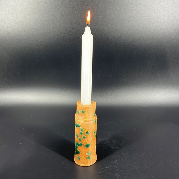 Art Pottery Candleholder - Picture 1 of 10